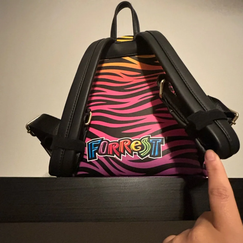 Loungefly|Morphe Lisa Frank Mini Backpack & Makeup Pallette - Picture 4 of 9